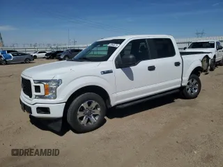 2018 Ford F-150 XL with VIN 1FTEW1CP6JFC45693, listed as a Copart auction lot 52946375 with 106,673 mi miles and Salvage Title. Bid and sale history available at carsss.com. Image 1.