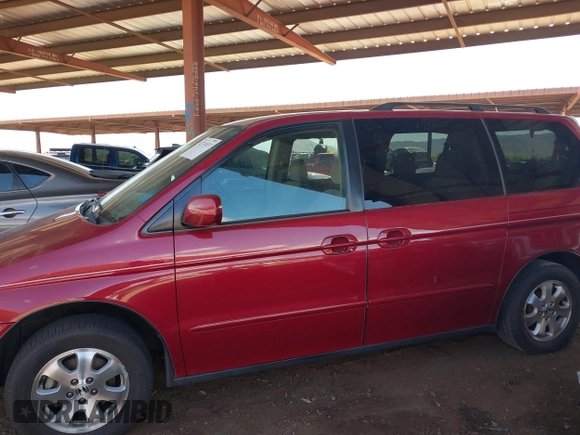 2004 Honda Odyssey EX with VIN 5FNRL186X4B013892, listed as a IAAI auction lot 41731037 with 202,893 mi miles and . Bid and sale history available at DreamBid. Image 14.