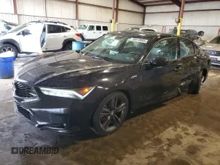 2024 Acura Integra w/A-Spec Package z VIN 19UDE4H33RA016890, wystawiony jako Copart lot #56678065 z przebiegiem 10 687 mil mil oraz Szkoda całkowita • Salvage title. Historia ofert i sprzedaży dostępna na DreamBid. Obrazek 1.