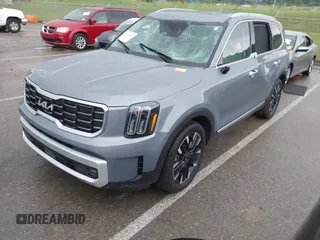 2024 Kia Telluride SX Prestige X-Pro with VIN 5XYP5DGC2RG520392, listed as a IAAI auction lot 42420406 with 19,649 mi miles and . Bid and sale history available at DreamBid. Image 19.