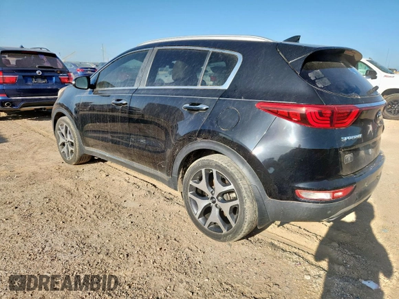 2017 Kia Sportage SX Turbo with VIN KNDPR3A68H7264742, listed as a Copart auction lot 61064405 with 189,812 mi miles and Clean title. Bid and sale history available at DreamBid. Image 2.