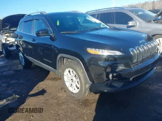 2018 Jeep Cherokee Latitude Plus with VIN 1C4PJMLB5JD507440, listed as a IAAI auction lot 41352011 with 103,783 mi miles. Bid and sale history available at carsss.com. Image 1.