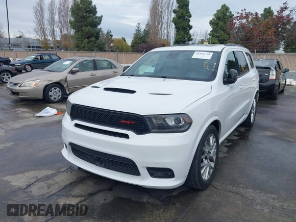 2018 Dodge Durango SRT with VIN 1C4SDJGJ5JC262338, listed as a IAAI auction lot 41106320 with 89,046 mi miles and . Bid and sale history available at DreamBid. Image 6.