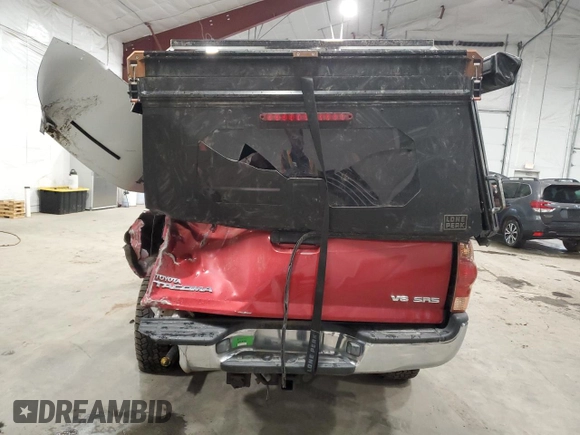 2006 Toyota Tacoma z VIN 5TEMU52N26Z316892, wystawiony jako Copart lot #53187085 z przebiegiem 150 035 mil mil oraz Szkody całkowita. Historia ofert i sprzedaży dostępna na DreamBid. Obrazek 6.