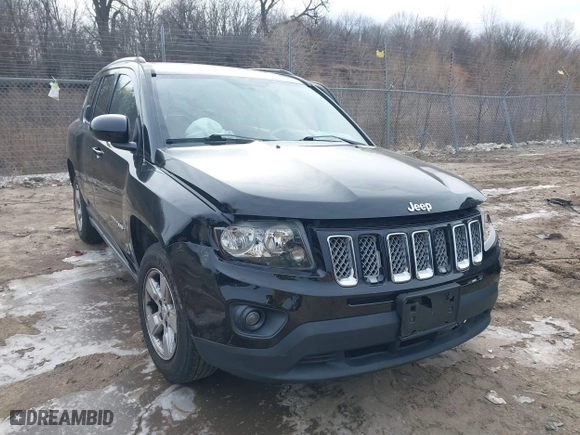 2016 Jeep Compass High Altitude Edition with VIN 1C4NJCEAXGD744570, listed as a IAAI auction lot 41511452 with 118,663 mi miles. Bid and sale history available at carsss.com. Image 1.