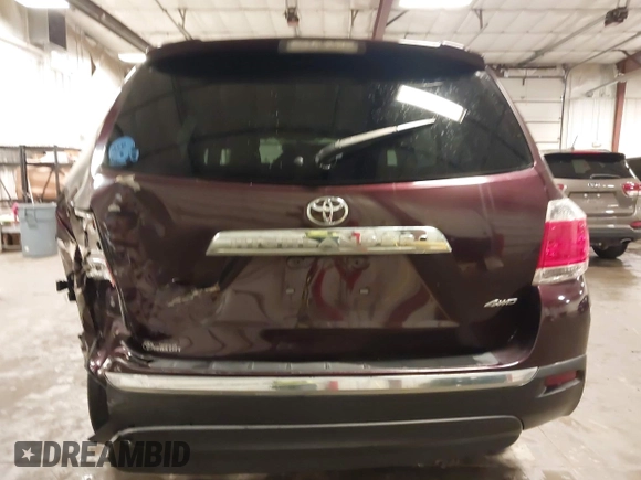2013 Toyota Highlander Limited with VIN 5TDDK3EH0DS273650, listed as a IAAI auction lot 42488316 with 256,774 mi miles and . Bid and sale history available at DreamBid. Image 16.