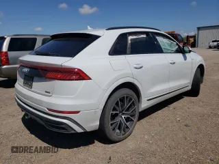 2019 Audi Q8 Premium Plus z VIN WA1EVBF16KD030631, wystawiony jako Copart lot #65307503 z przebiegiem 39 368 mil mil oraz . Historia ofert i sprzedaży dostępna na DreamBid. Obrazek 3.