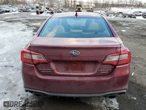 2018 Subaru Legacy Limited with VIN 4S3BNEN65J3004145, listed as a Copart auction lot 42129585 with 161,817 mi miles and Salvage Title. Bid and sale history available at carsss.com. Image 6.