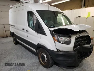 2019 Ford Transit with VIN 1FTYE1CM7KKA68876, listed as a Copart auction lot 55595075 with 90,838 mi miles and Salvage title. Bid and sale history available at DreamBid. Image 4.