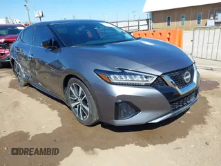 2023 Nissan Maxima SV with VIN 1N4AA6CV4PC513780, listed as a IAAI auction lot 41790806 with 22,683 mi miles and . Bid and sale history available at DreamBid. Image 1.