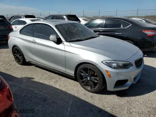2017 BMW 2 Series M240i with VIN WBA2G1C38HV639531, listed as a Copart auction lot 74991384 with 89,581 mi miles and Non Repairable. Bid and sale history available at carsss.com. Image 4.