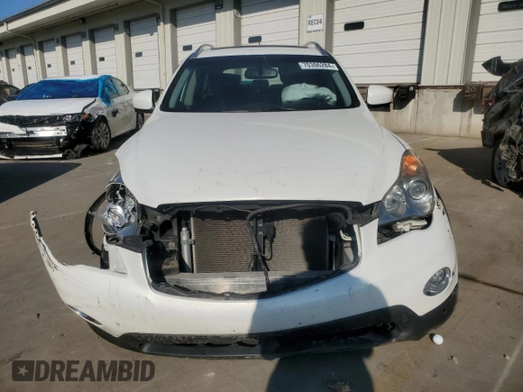 2012 Infiniti EX Journey with VIN JN1AJ0HR9CM451657, listed as a Copart auction lot 70306284 with 83,981 mi miles and Salvage Title. Bid and sale history available at carsss.com. Image 5.