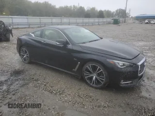 2018 Infiniti Q60 Sport with VIN JN1EV7EK4JM340498, listed as a Copart auction lot 79622844 with 93,528 mi miles and Clean Title. Bid and sale history available at DreamBid. Image 4.
