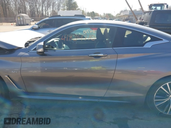 2017 Infiniti Q60 Sport with VIN JN1EV7EL0HM552298, listed as a IAAI auction lot 41834710 with 73,279 mi miles. Bid and sale history available at carsss.com. Image 14.