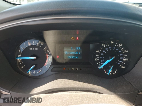 2017 Ford Fusion S with VIN 3FA6P0G77HR294331, listed as a Copart auction lot 54445275 with 106,561 mi miles and Salvage Title. Bid and sale history available at DreamBid. Image 9.