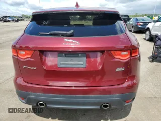 2017 Jaguar F-Pace 35t with VIN SADCS2BV4HA051328, listed as a Copart auction lot 61606355 with Not provided miles and Clean title. Bid and sale history available at DreamBid. Image 6.