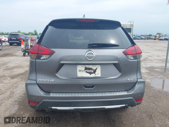 2019 Nissan Rogue SV with VIN KNMAT2MT9KP553123, listed as a IAAI auction lot 41954573 with 113,744 mi miles and . Bid and sale history available at DreamBid. Image 16.