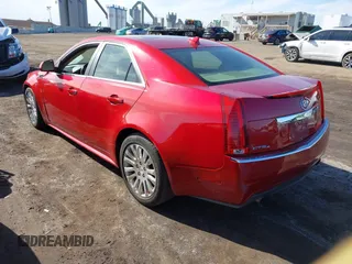2011 Cadillac CTS Premium with VIN 1G6DS5ED7B0133154, listed as a IAAI auction lot 41822033 with 121,862 mi miles. Bid and sale history available at carsss.com. Image 3.