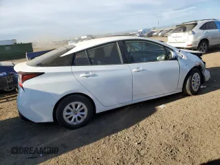 2022 Toyota Prius L Eco with VIN JTDKAMFU3N3166378, listed as a Copart auction lot 50728235 with 131,110 mi miles and Salvage Title. Bid and sale history available at carsss.com. Image 3.