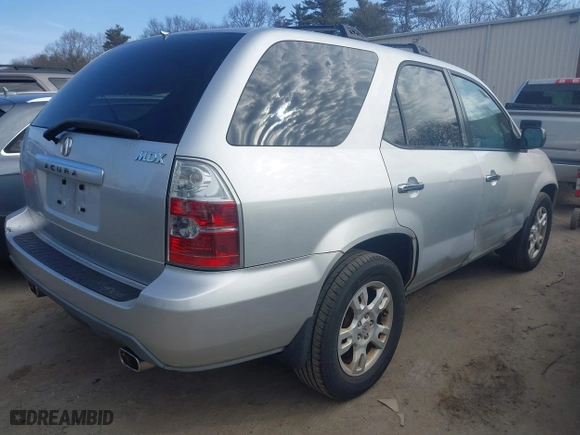 2005 Acura MDX Touring with VIN 2HNYD18655H513456, listed as a IAAI auction lot 41704464 with 203,391 mi miles. Bid and sale history available at carsss.com. Image 4.