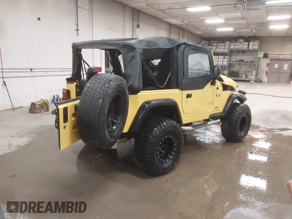 2006 Jeep Wrangler X with VIN 1J4FA39S96P743750, listed as a IAAI auction lot 39410937 with 43,104 mi miles and . Bid and sale history available at DreamBid. Image 4.