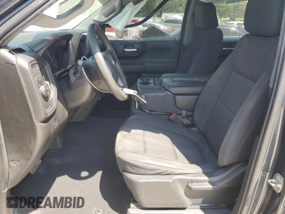 2021 Chevrolet Silverado 1500 Custom with VIN 1GCPWBEK1MZ241845, listed as a Copart auction lot 52790415 with 133,480 mi miles and Salvage Title. Bid and sale history available at DreamBid. Image 7.
