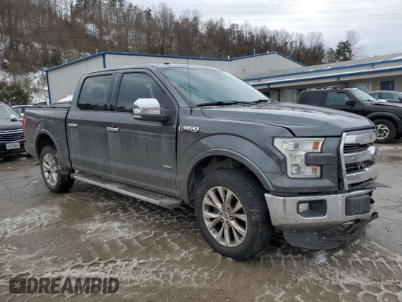2015 Ford F-150 XLT with VIN 1FTEW1EG7FFA32496, listed as a Copart auction lot 88744595 with 130,423 mi miles and Salvage Title. Bid and sale history available at carsss.com. Image 4.