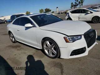 2013 Audi S5 Premium Plus with VIN WAUCGAFR2DA029128, listed as a Copart auction lot 73207084 with 75,281 mi miles and Salvage Title. Bid and sale history available at carsss.com. Image 4.