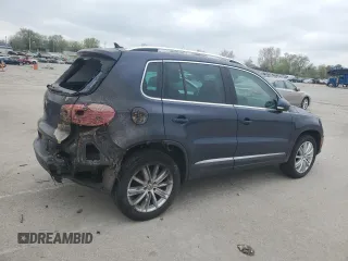 2016 Volkswagen Tiguan S z VIN WVGAV7AX4GW512535, wystawiony jako Copart lot #52570585 z przebiegiem 161 559 mil mil oraz Szkoda całkowita • Salvage title. Historia ofert i sprzedaży dostępna na DreamBid. Obrazek 3.