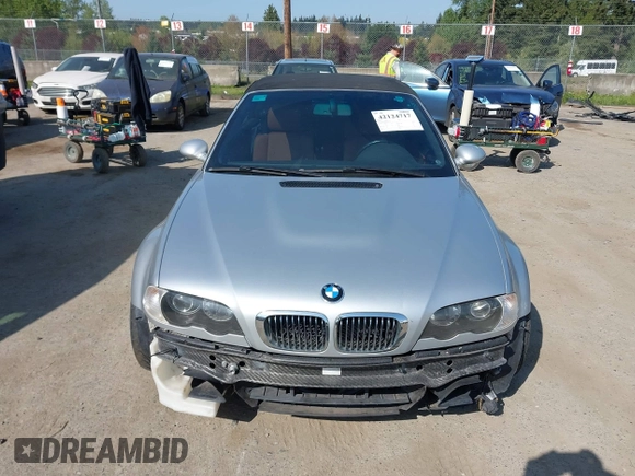 2002 BMW 3 Series M3 with VIN WBSBR934X2EX22768, listed as a IAAI auction lot 42124717 with 141,410 mi miles. Bid and sale history available at carsss.com. Image 12.