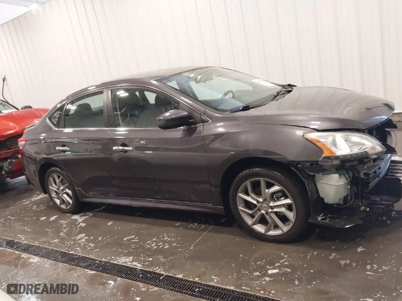 2013 Nissan Sentra SV with VIN 3N1AB7AP3DL651671, listed as a IAAI auction lot 41683700 with 179,843 mi miles. Bid and sale history available at carsss.com. Image 14.