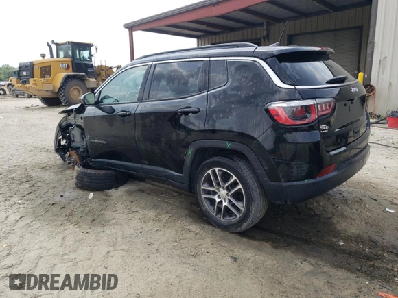 2020 Jeep Compass Latitude with VIN 3C4NJCBB4LT162062, listed as a Copart auction lot 60978885 with Not provided miles and Salvage title. Bid and sale history available at DreamBid. Image 2.