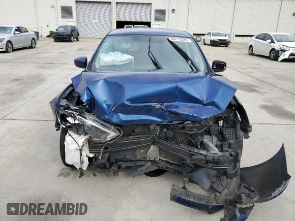 2019 Nissan Sentra SV with VIN 3N1AB7AP9KY215293, listed as a Copart auction lot 88213525 with 48,725 mi miles and Salvage Title. Bid and sale history available at DreamBid. Image 5.