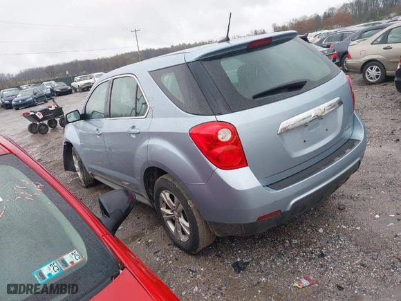 2014 Chevrolet Equinox LS with VIN 2GNALAEK7E6284390, listed as a IAAI auction lot 41972520 with 98,560 mi miles. Bid and sale history available at carsss.com. Image 3.