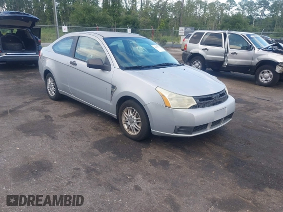 2008 Ford Focus SE with VIN 1FAHP33N58W121614, listed as a IAAI auction lot 42535574 with 156,624 mi miles and . Bid and sale history available at DreamBid. Image 1.