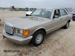 1984 Mercedes-Benz 300 with VIN WDBCB20B7EA028754, listed as a Copart auction lot 50339135 with 152,033 mi miles and Salvage Title. Bid and sale history available at DreamBid. Image 1.