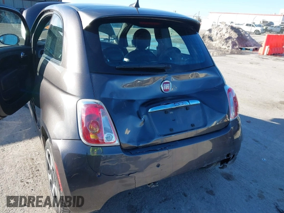2017 FIAT 500e with VIN 3C3CFFGE6HT682417, listed as a IAAI auction lot 41432822 with 73,447 mi miles. Bid and sale history available at carsss.com. Image 6.