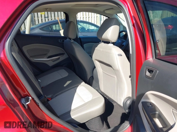 2021 Ford EcoSport SE with VIN MAJ6S3GL6MC406378, listed as a IAAI auction lot 42270108 with 66,637 mi miles and . Bid and sale history available at DreamBid. Image 8.