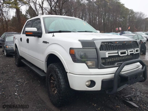 2014 Ford F-150 XL with VIN 1FTFW1EF7EFC46222, listed as a IAAI auction lot 41453792 with 109,120 mi miles. Bid and sale history available at carsss.com. Image 1.