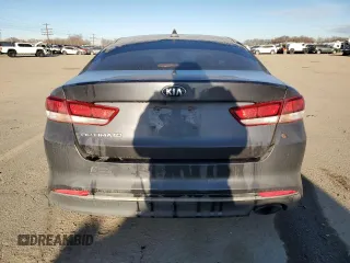 2016 Kia Optima LX with VIN KNAGT4L32G5119813, listed as a Copart auction lot 42162155 with 141,142 mi miles and Salvage Title. Bid and sale history available at carsss.com. Image 6.