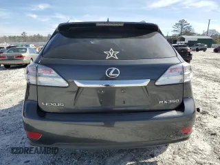 2010 Lexus RX 350 with VIN 2T2ZK1BA9AC028010, listed as a Copart auction lot 49230465 with 60,334 mi miles and Salvage Title. Bid and sale history available at carsss.com. Image 6.
