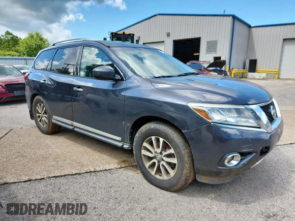 2013 Nissan Pathfinder S with VIN 5N1AR2MN0DC649616, listed as a Copart auction lot 61963615 with 203,051 mi miles and Clean title. Bid and sale history available at DreamBid. Image 4.