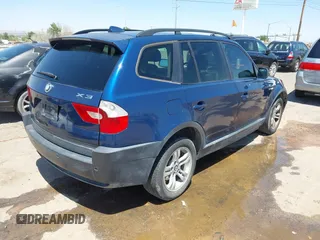 2005 BMW X3 3.0i z VIN WBXPA93495WD18997, wystawiony jako IAAI lot #42337154 z przebiegiem 189 409 mil mil oraz . Historia ofert i sprzedaży dostępna na DreamBid. Obrazek 4.