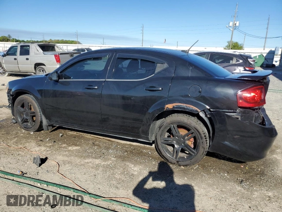 2013 Dodge Avenger SXT with VIN 1C3CDZCB4DN544808, listed as a Copart auction lot 49498605 with 216,048 mi miles and Salvage Title. Bid and sale history available at carsss.com. Image 2.