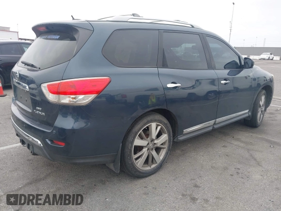 2013 Nissan Pathfinder SL с VIN 5N1AR2MM9DC665451, выставлен на аукционе IAAI как лот 42162875 с пробегом Не указан миль и . История ставок и продаж доступна на DreamBid. Изображение 4.