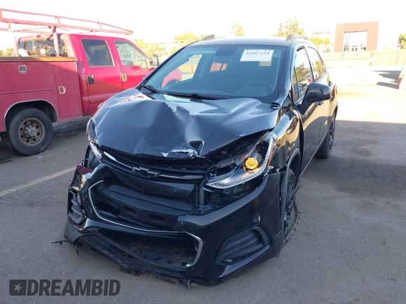 2021 Chevrolet Trax LT with VIN KL7CJPSB9MB342992, listed as a IAAI auction lot 41667044 with 52,289 mi miles. Bid and sale history available at carsss.com. Image 6.