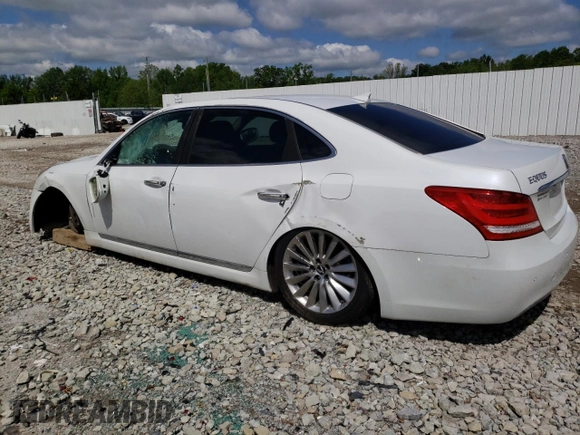 2014 Hyundai Equus Signature с VIN KMHGH4JH8EU079271, выставлен на аукционе Copart как лот 54319185 с пробегом 123 746 миль миль и Списание • Salvage title. История ставок и продаж доступна на DreamBid. Изображение 2.