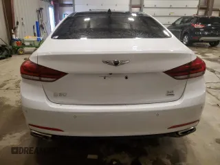 2017 Genesis G80 3.8L with VIN KMHGN4JE8HU203249, listed as a Copart auction lot 51466455 with 72,790 mi miles and Clean Title. Bid and sale history available at DreamBid. Image 6.