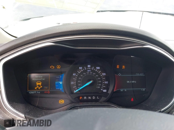 2019 Ford Fusion SE with VIN 3FA6P0H71KR255482, listed as a IAAI auction lot 41890864 with 125,077 mi miles. Bid and sale history available at carsss.com. Image 7.