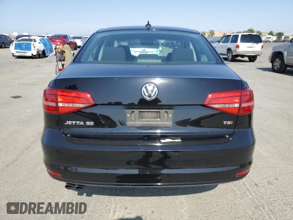 2015 Volkswagen Jetta SE with VIN 3VWD17AJ2FM314637, listed as a Copart auction lot 59715185 with 181,247 mi miles and Salvage title. Bid and sale history available at DreamBid. Image 6.